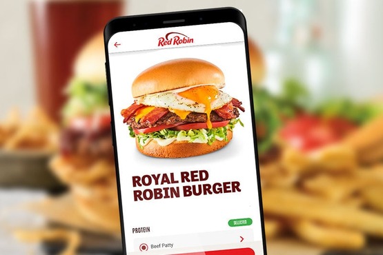 Devices showing Red Robin app
